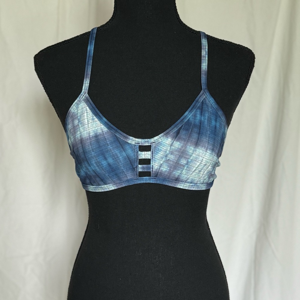 Jolyn Two Piece Tie Cross Back Top | “Tomcat” | Size L | Like New